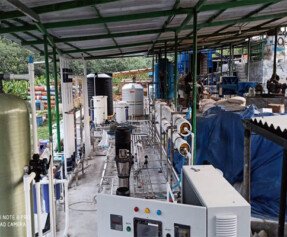 water desalination plant
